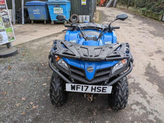 CFMOTO CFORCE 450s blue quad bike