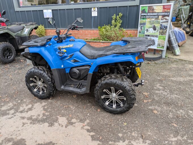 CFMOTO CFORCE 450s blue quad bike