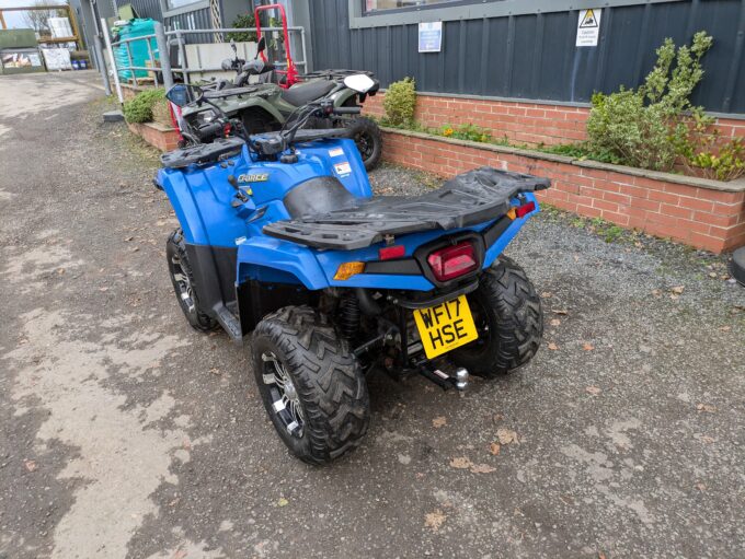 CFMOTO CFORCE 450s blue quad bike