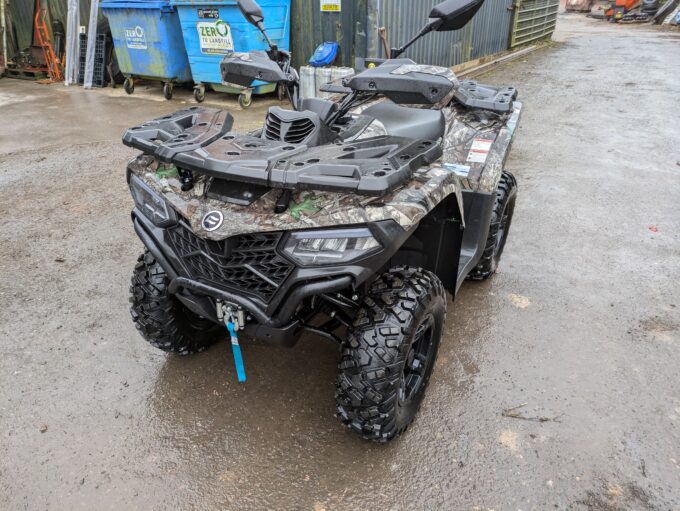 CF MOTO CFORCE 520 quad bike in camo