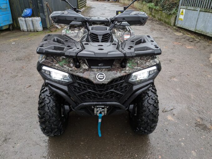 CF MOTO CFORCE 520 quad bike in camo