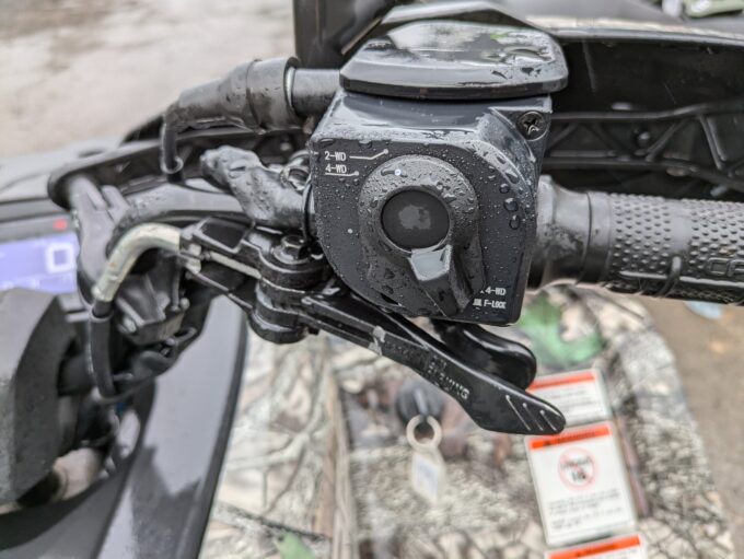 CF MOTO CFORCE 520 quad bike in camo