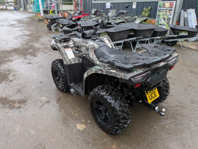 CF MOTO CFORCE 520 quad bike in camo