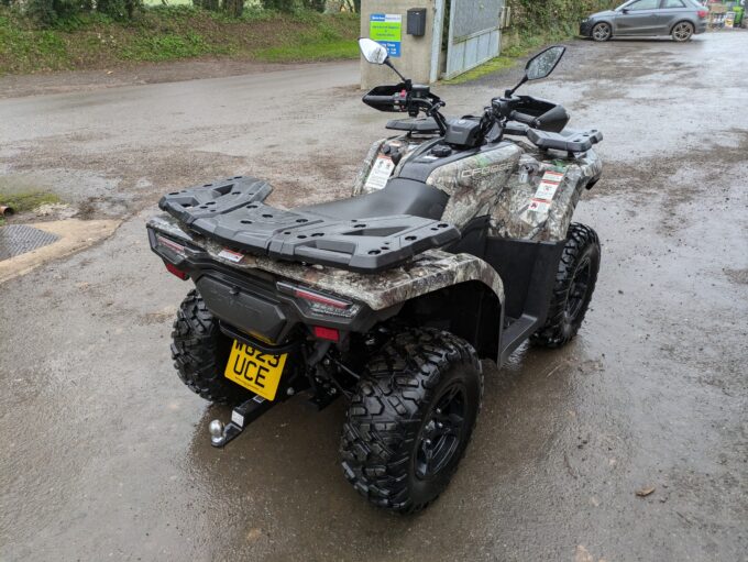 CF MOTO CFORCE 520 quad bike in camo