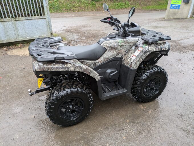 CF MOTO CFORCE 520 quad bike in camo