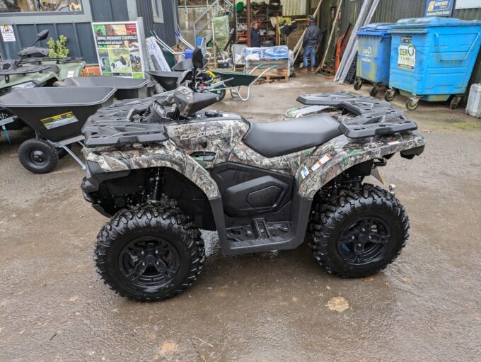 CF MOTO CFORCE 520 quad bike in camo