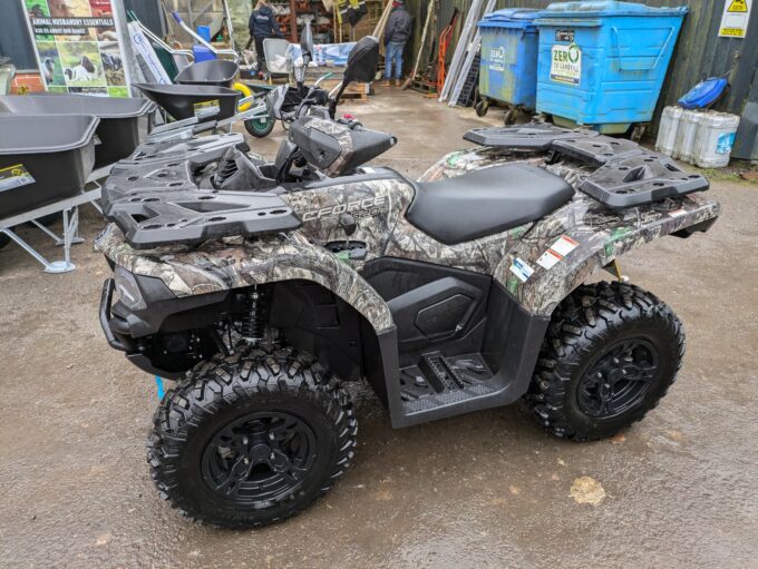 CF MOTO CFORCE 520 quad bike in camo