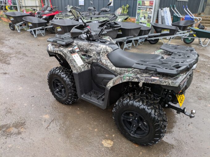 CF MOTO CFORCE 520 quad bike in camo