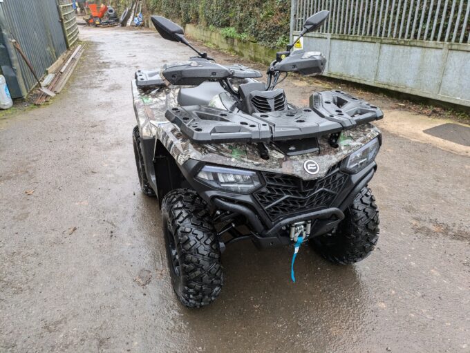 CF MOTO CFORCE 520 quad bike in camo