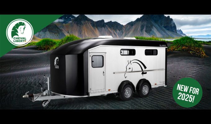 New for 2025: Cheval The Islandic Horse Trailer for 5 to 6 ponies.