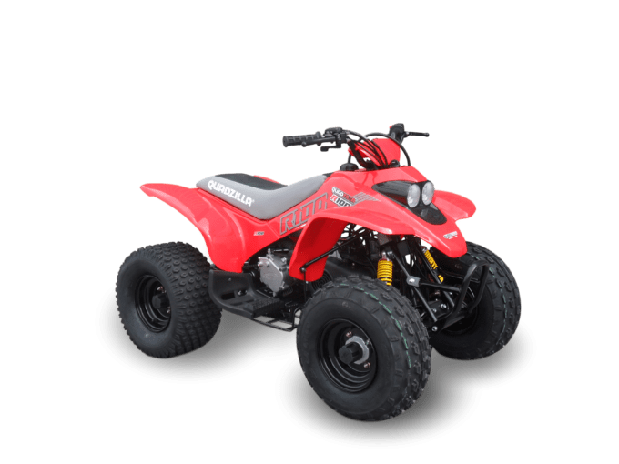 Quadzilla R100 junior quad in red