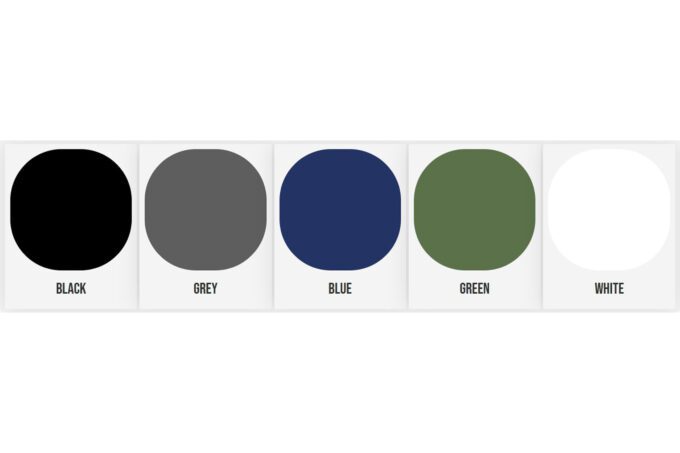 Cheval Liberté colour options chart for the Islandic pony trailer.