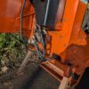 Tractor-mounted wood chipper by Timberwolf