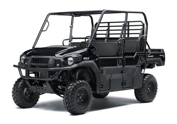 Kawasaki Mule PRO-DXT four seater UTV in black