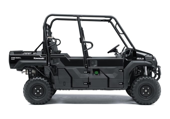 Kawasaki Mule PRO-DXT four seater UTV in black