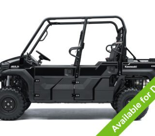 Kawasaki Mule PRO-DXT four seater UTV in black, available for demo