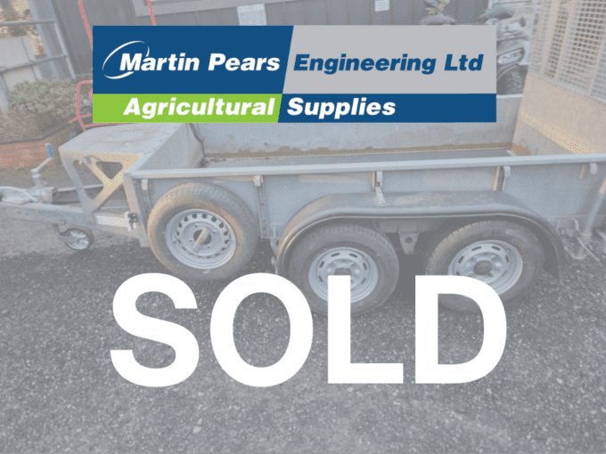 Ifor Williams plant trailer sold graphic