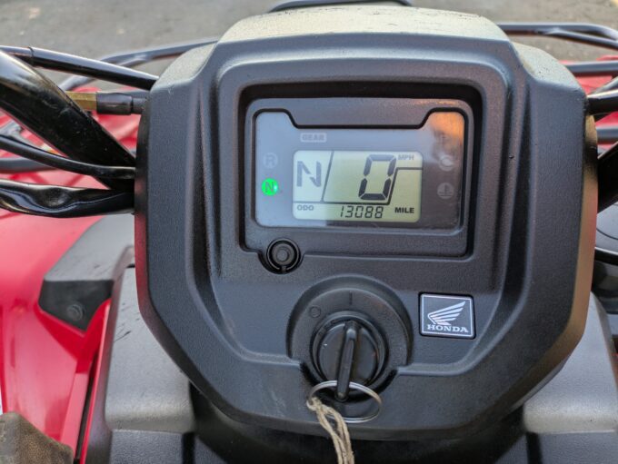 Honda TRX 420 FM1 quad bike