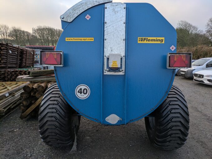 Fleming MS1000 side discharge muck spreader