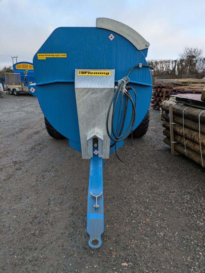 Fleming MS1000 side discharge muck spreader