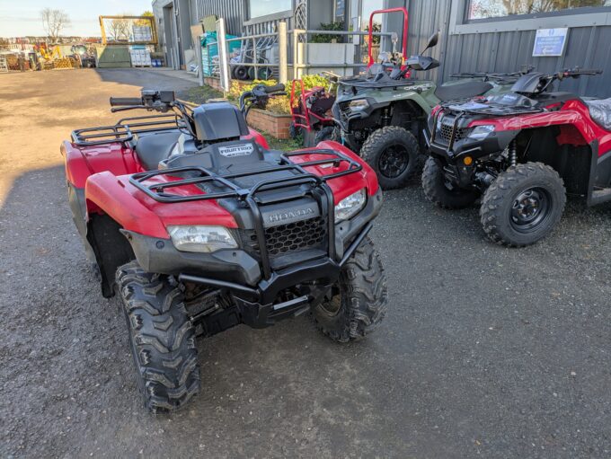 Honda TRX 420 FM1 quad bike