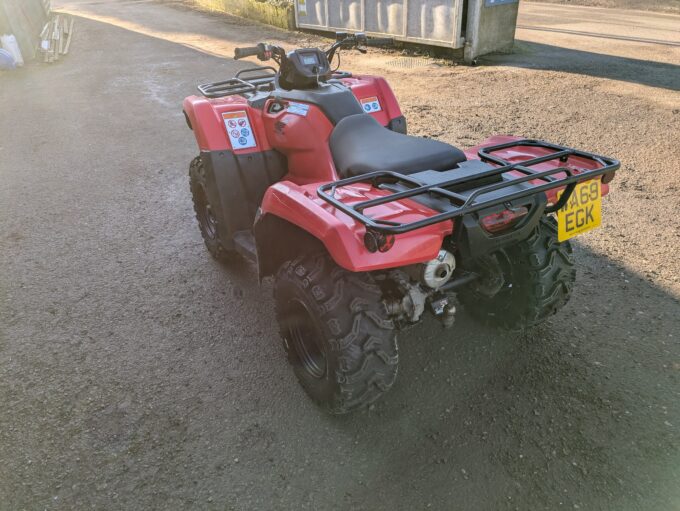 Honda TRX 420 FM1 quad bike