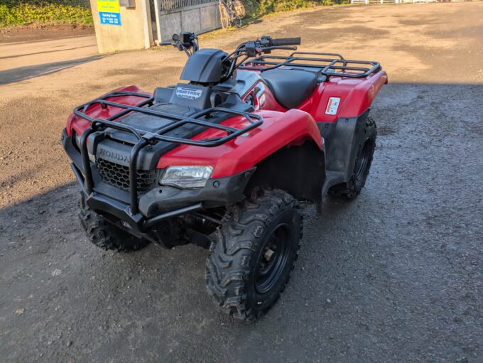 Honda TRX 420 FM1 quad bike