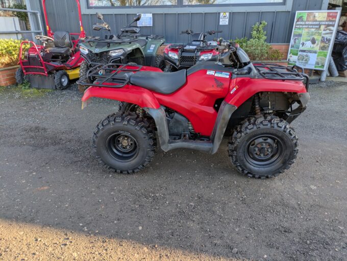 Honda TRX 420 FM1 quad bike