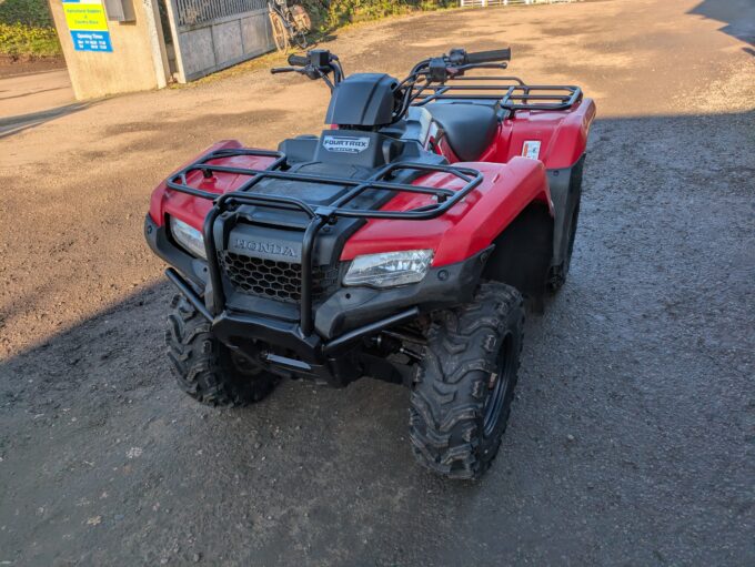 Honda TRX 420 FM1 quad bike