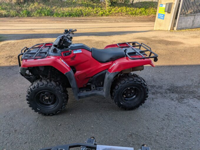 Honda TRX 420 FM1 quad bike