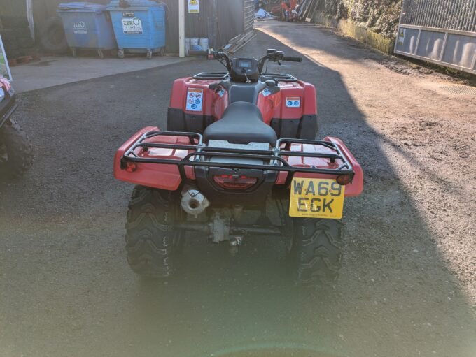 Honda TRX 420 FM1 quad bike