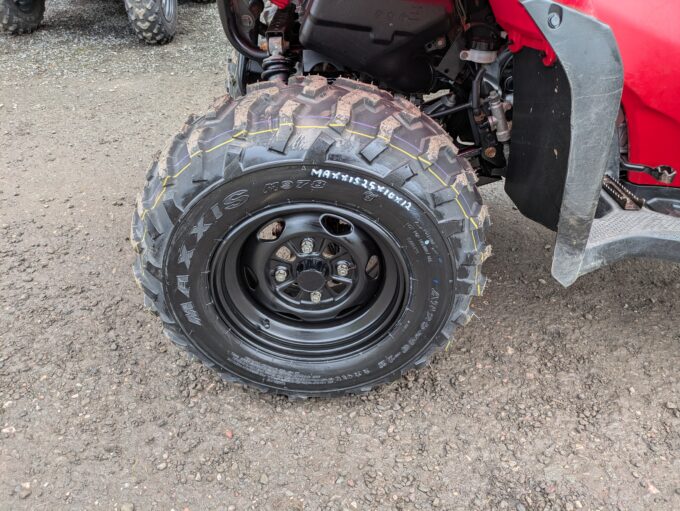 Honda TRX520 FM6 quad bike wheel (rear right)