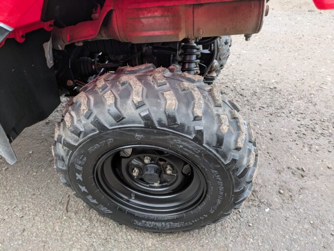 Honda TRX520 FM6 quad bike wheel (rear left)