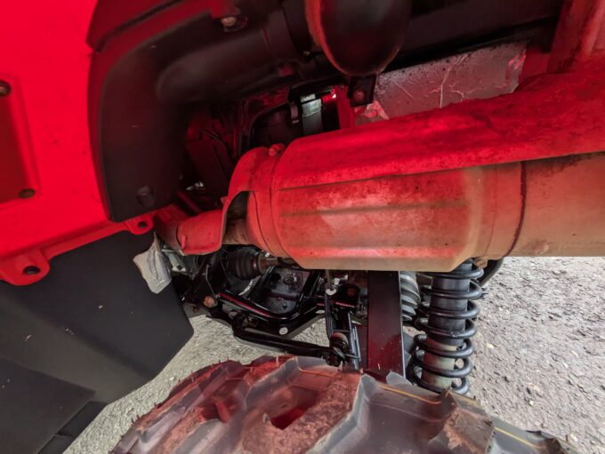 Honda TRX520 FM6 quad bike exhaust pipe