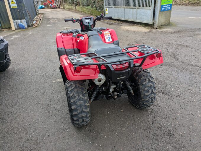 Honda TRX520 FM6 quad bike