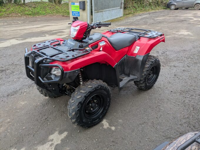 Honda TRX520 FM6 quad bike