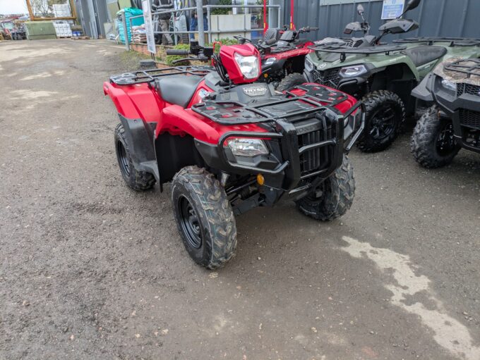 Honda TRX520 FM6 quad bike