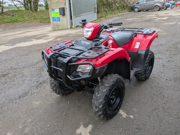 Honda TRX520 FM6 quad bike