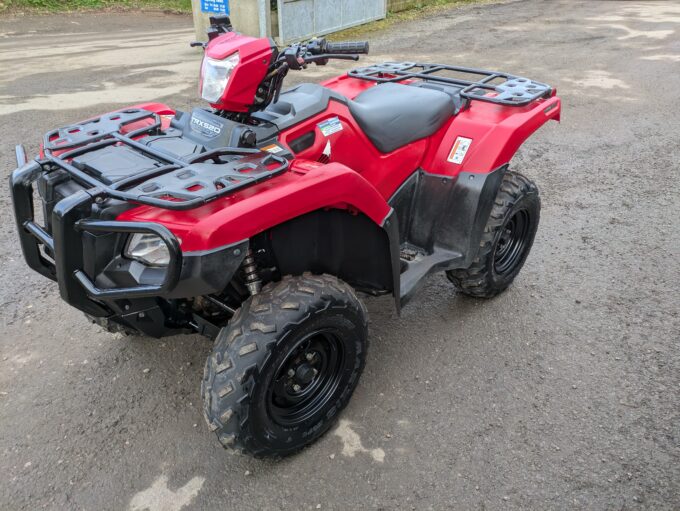 Honda TRX520 FM6 quad bike