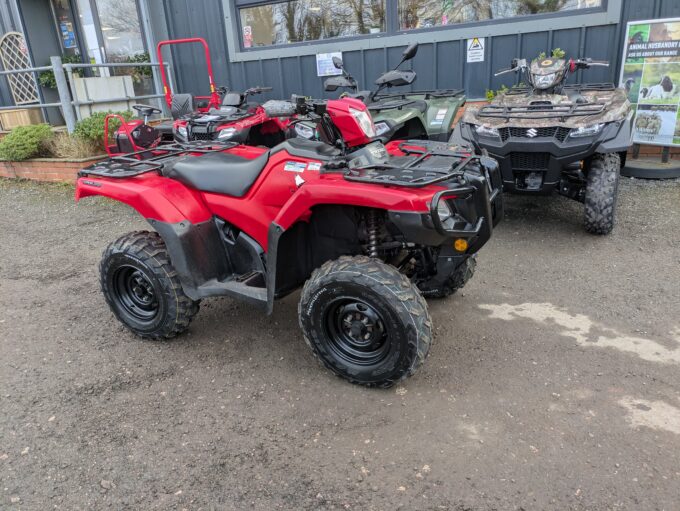 Honda TRX520 FM6 quad bike