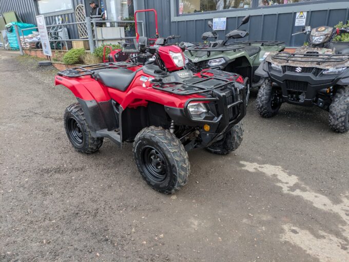 Honda TRX520 FM6 quad bike