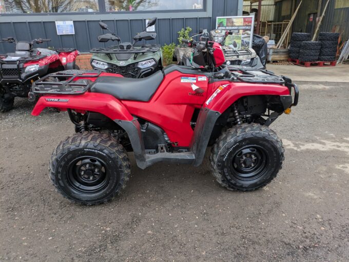 Honda TRX520 FM6 quad bike