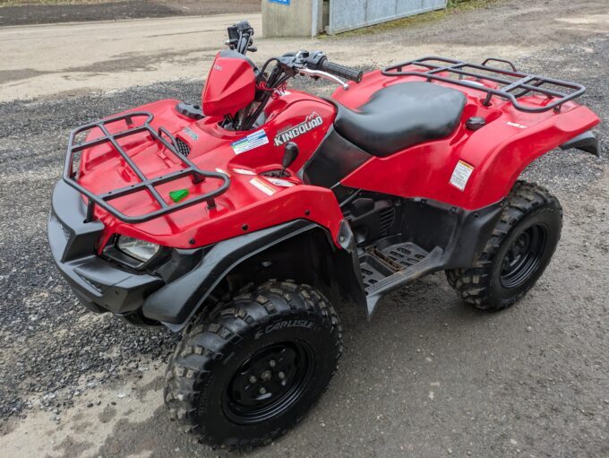 Suzuki KingQuad 500 quad bike