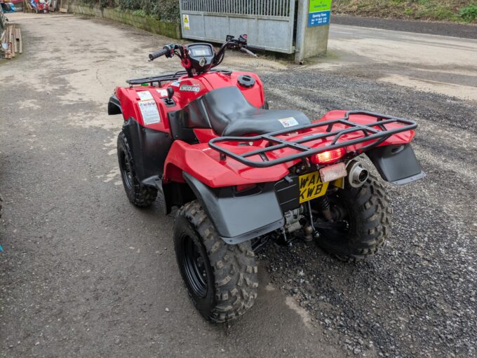 Suzuki KingQuad 500 quad bike