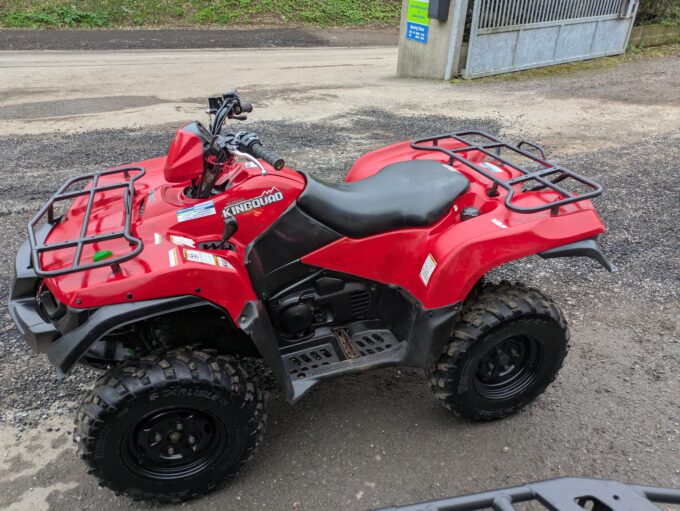 Suzuki KingQuad 500 quad bike