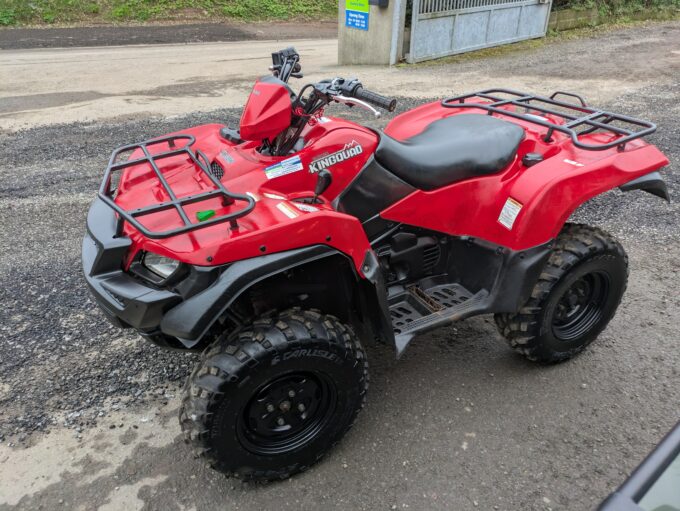 Suzuki KingQuad 500 quad bike