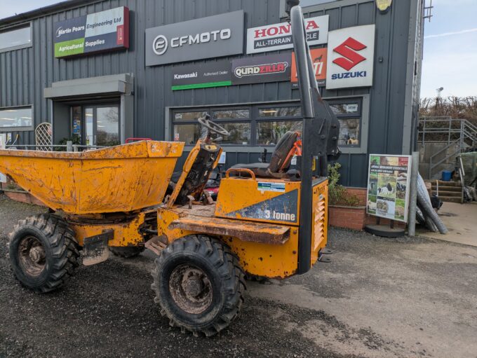 Thwaites Mach 573 Articulated Dumper Truck with swivel skip