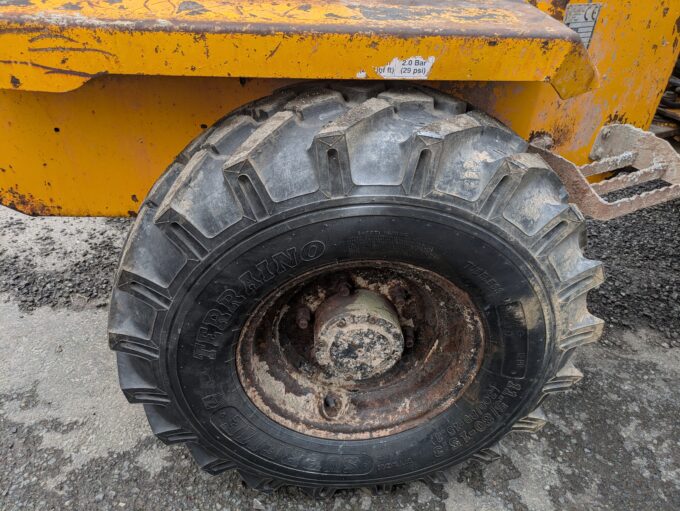 Thwaites Mach 573 Articulated Dumper Truck with swivel skip