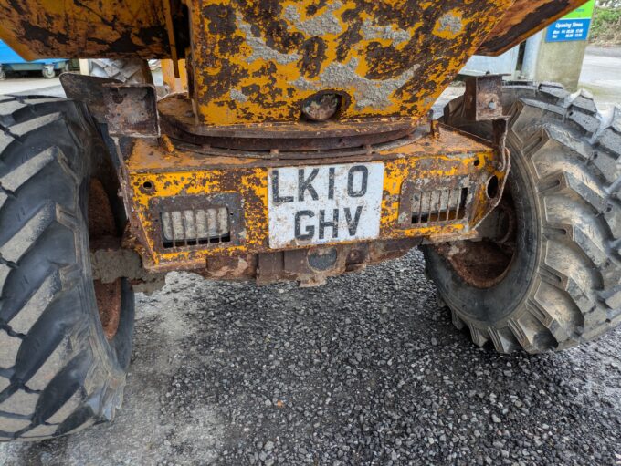 Thwaites Mach 573 Articulated Dumper Truck with swivel skip