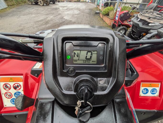 Honda TRX420 odometer